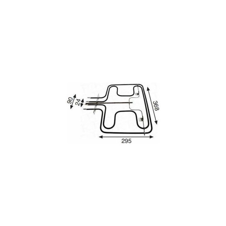 Résistance Du Four Fagor 1800+900W 230V
