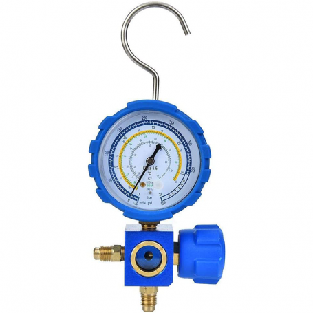 Manometro Analizador 1 Via Baja Visor 68mm R410A R407C R32 R134A