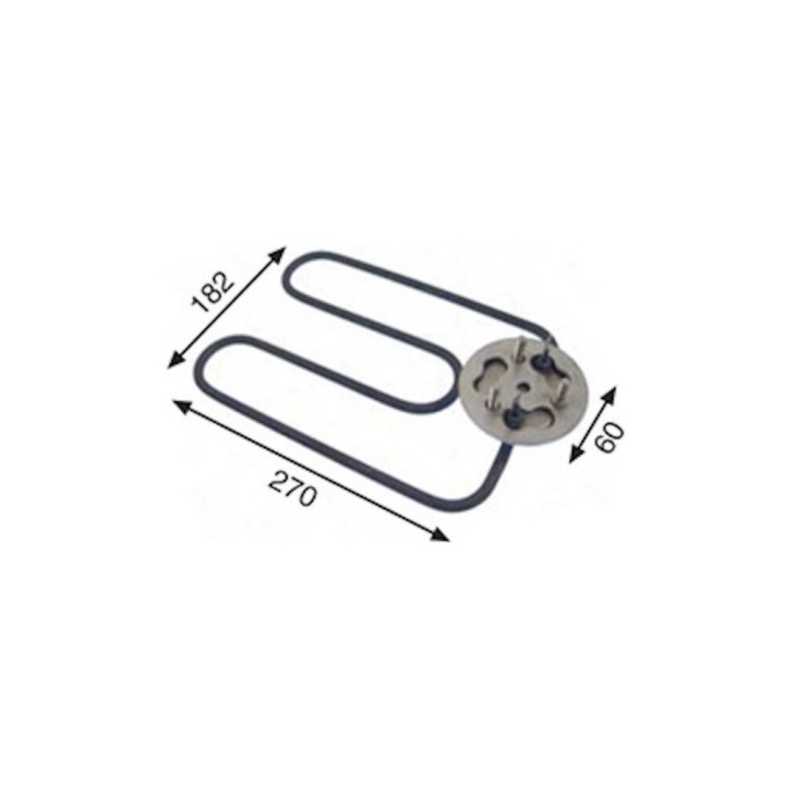 Jemi Dishwasher Resistor 2500W 230V