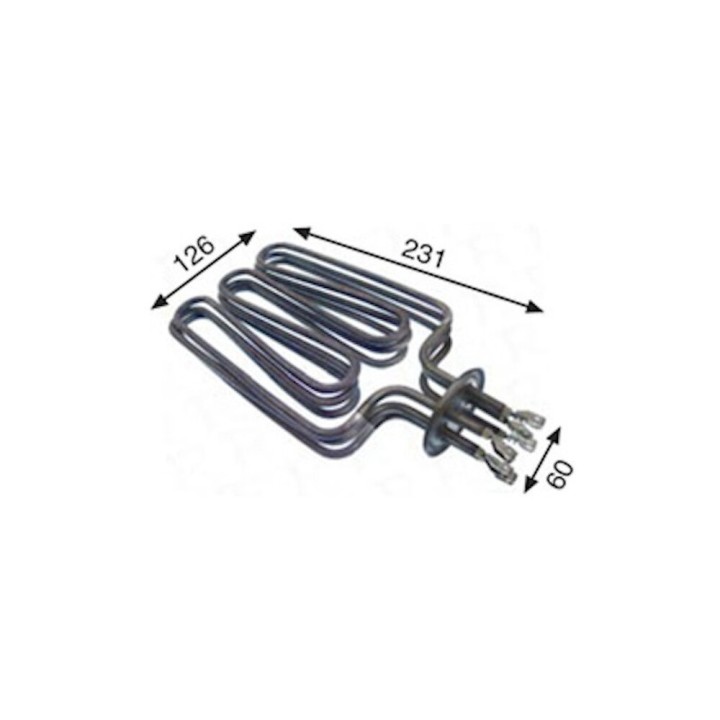 Howard Dishwasher Resistor 3000W 220V