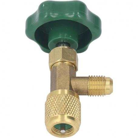 Package de services Valvula R600, R290 et R436V ISOBUTANO 7/16 H X 1/4 M SAE