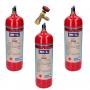 3 Refrigerant gas bottles R290 + 370gr valve propane