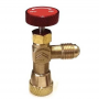 3 Refrigerant gas bottles R290 + hose + 370gr valve propane