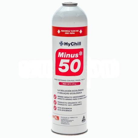 1 Botella Gas Ecologico Minus 50 375Gr Sustituto R22 R404a R407C R502 Freeze Organico