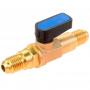 1/4 m 1/4 m SAE SAPE CONNECTER VALVE DE REFRIMMINATION