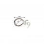 Eurofred -Ofenwiderstand mit 3300W 230 -V -Kabel
