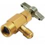 Clé gazeuse yf, d2 et v2 femelle 12x1, 5 filetage droit x 1/4 sae mâle