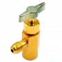 Clé gazeuse yf, d2 et v2 femelle 12x1, 5 filetage droit x 1/4 sae mâle