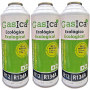 3 Botellas Gas Ecologico Gasica D2 226gr Sustituto R12, R134A Freeze Organico