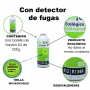 6 Botellas Gas Ecologico Gasica D2 226gr + Valvula Sustituto R12, R134A Freeze Organico