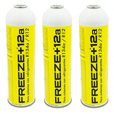 3 Freeze + 12A 420Gr Substitut Ecological Gas Ecological Gas Bottes R12, R134A