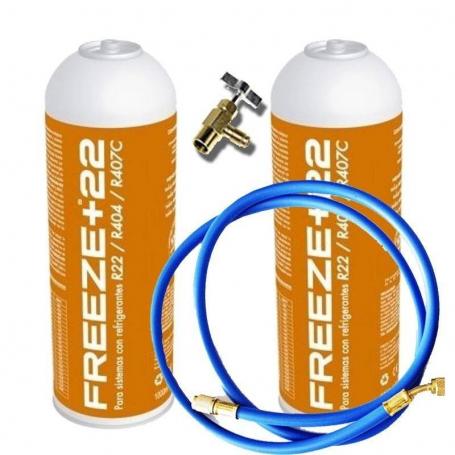 2 Freeze + 22gr Freeze Ecological Gas Ecological Bottles