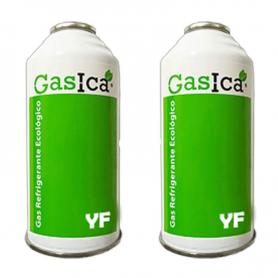2 gas ecological gas bottles YF 171gr substitute R1234yf freeze organic