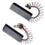 2 Rondella Escobillas AEG Zanussi Fagor 12.5x6.3x35mm Faston 2,8mm 899645425