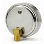 Low temperature manometro R410A 63mm without bridge