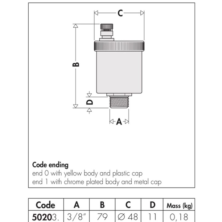 Vaillant Vhws242 3/8 Automatic Boiler Purger 061707