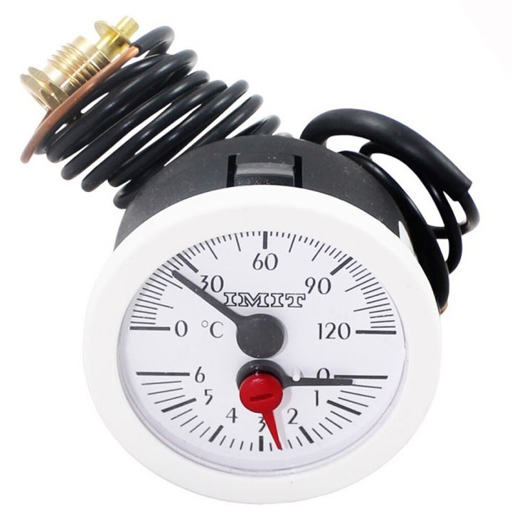 Standard 120C 4Bar White Standard Boiler Thermohydrometer