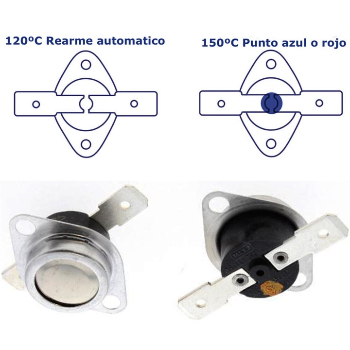 Whirlpool Indesit Trockner Thermostate Kit C00112196 482000028577