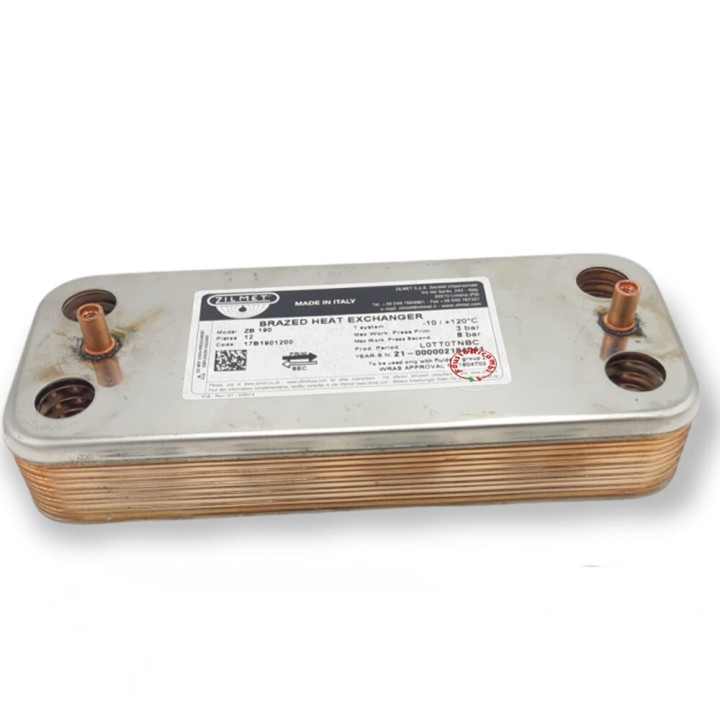 Ariston Scambiatore Caldaia R12 Piastre Pegasus 65104333