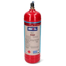 1 Flasche Kältemittel Gas R290 370Gr Propan Freeze Organic