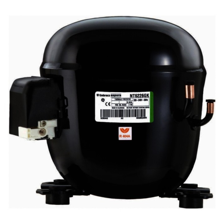 Embraco Nt2180U R290 220V 1Cv Compresseur Basse Température R22.40Cm3