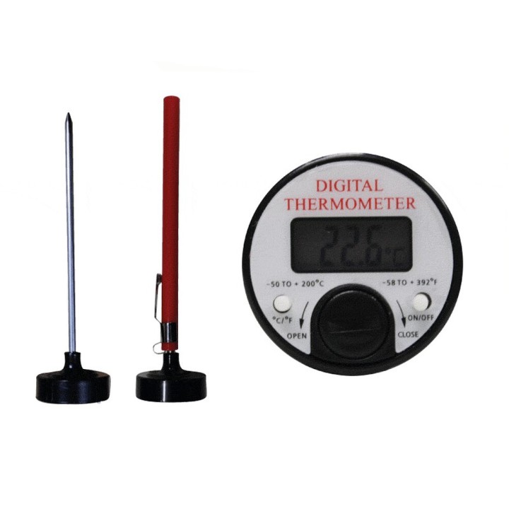 Thermomètre Numérique À Aiguille De Poche Lcd 50C + 150C