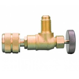 Rubinetto Bib2 Valvola Di Servizio 1/4 H X 1/4 M Bombola Di Gas Refrigerante