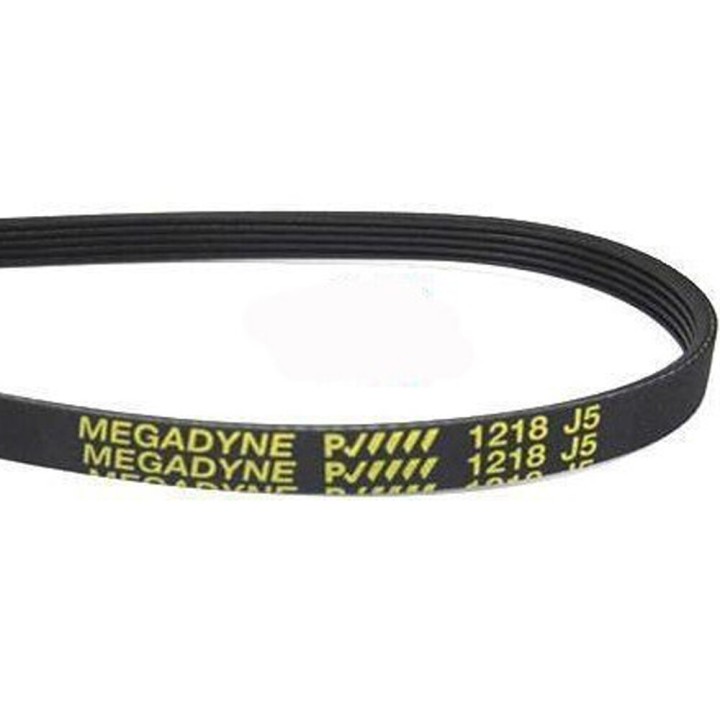 Correa Secadora Ranurada Compatible con Megadyne 1218 J5 Compatible con Candy Compatible con Otsein Elastica