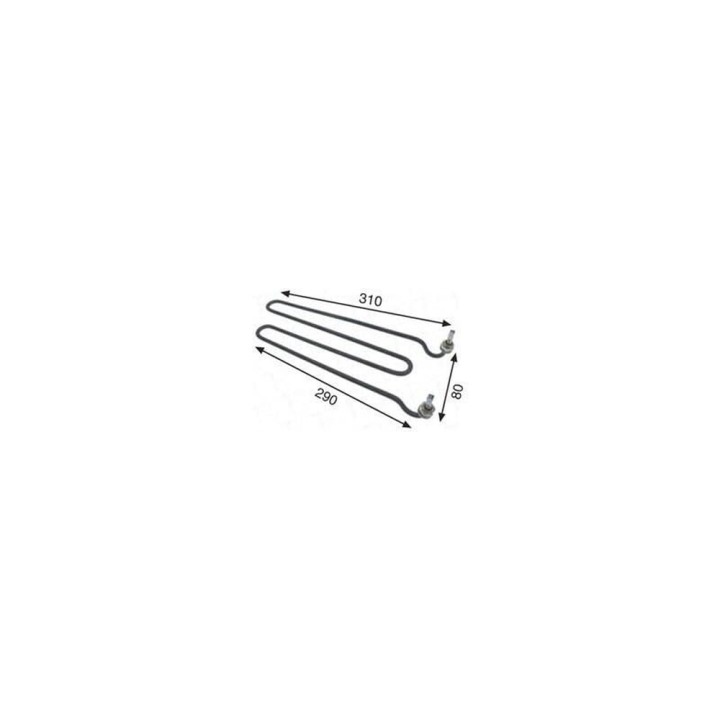 Hoonved Geschirrspüler Widerstand 290X80Mm 2000W 230V