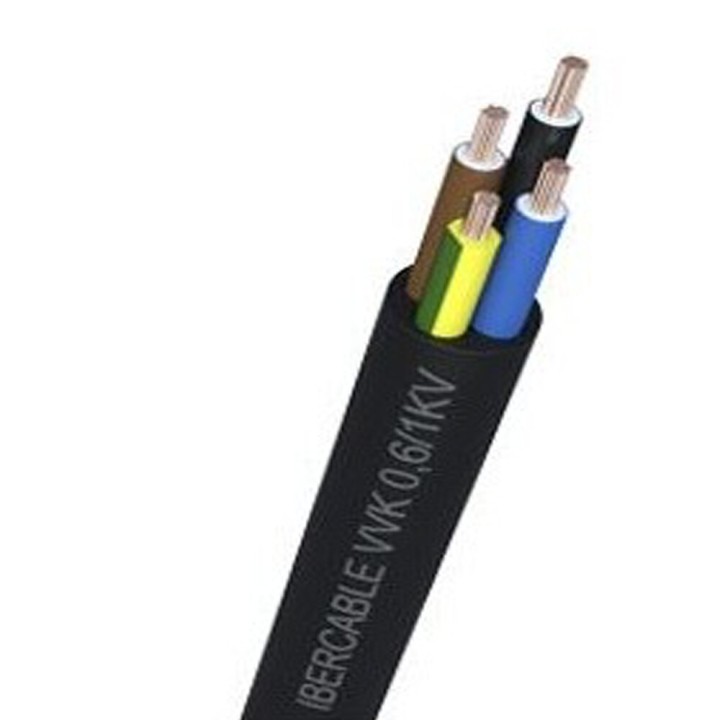 Manguera Electrica 4X15mm Cable Alimentacion Electrica Instalaciones 100 Metro