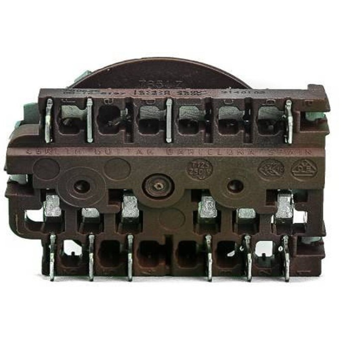 Selector Horno Compatible con Teka 8 Posiciones Hc610 83140103 mando Programador Conmutador