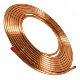 Tube En Cuivre Non Isolé 3/8 08Mm 15 Mètres