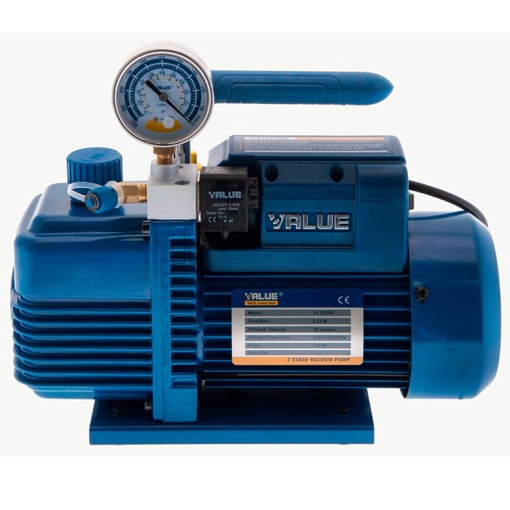 Bomba Vacio Value Vacuometro Doble EfectoSolenoide