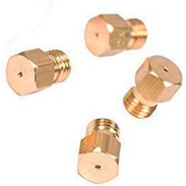 7 Kit Iniettore Fornello Metrico Standard A Gas Butano 90, 70, 70, 55