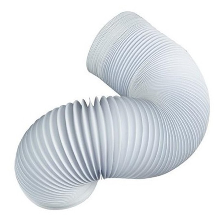 Essiccatore A Tubo Di Evacuazione Del Vapore 3000X80Mm Bianco Flessibile