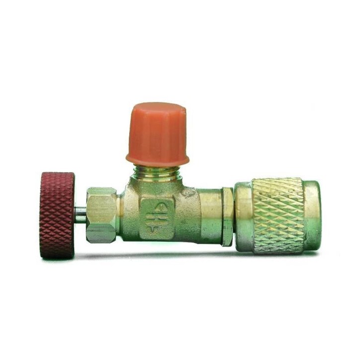 Bouteille De Gaz Réfrigérant Valve De Charge 1/4 M 5/16 H Climatisation