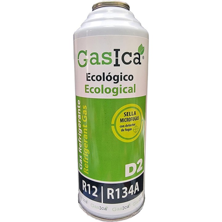 1 Gas Bottle D2 226G Alternative R12, R134A Freeze