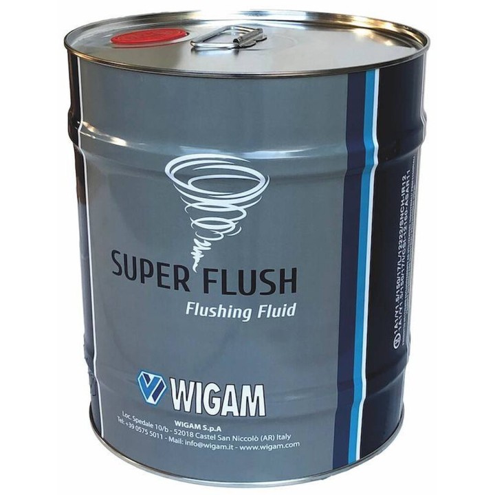 Liquido Lavato Contenitore Metallico 20Kg Super-Flush/20 Wigam