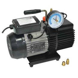 Vacuum Pump (2 Stages) With Solenoid + Rs9De/V Vacuum Gauge Wigam Original