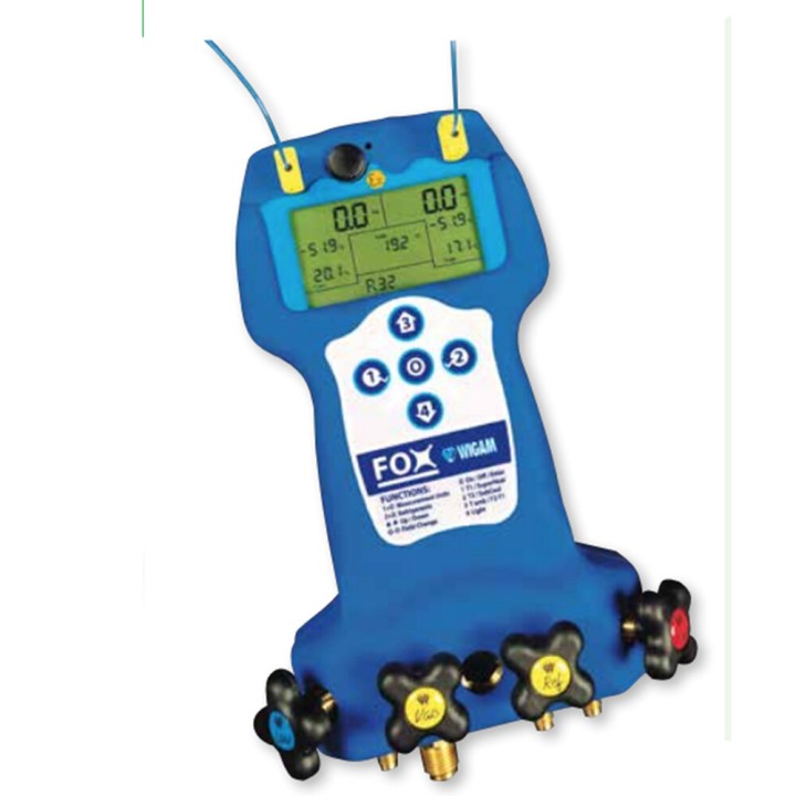 Digitaler Analysator 4-Wege-Sonden Tk109 Schläuche Zwischenventil Schlauchendventil Fox-300