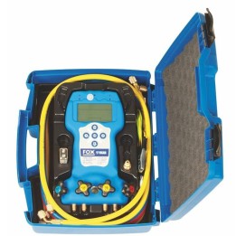 Digitaler Analysator 4-Wege-Sonden Tk109 Schläuche Ventile Absperrventiladapter Fox-400