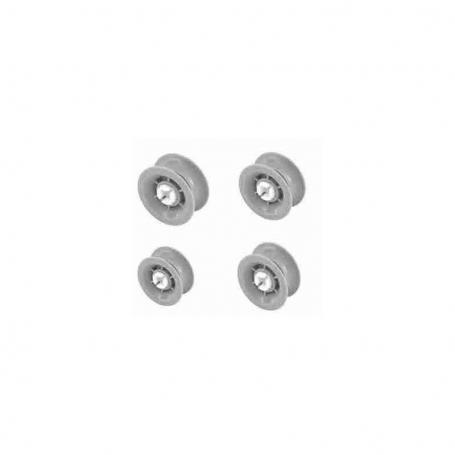 Kit4 Ruedas Lavavajillas Bosch 00165313