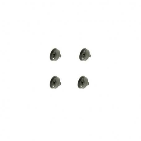 Kit 4 Ruedas Lavavajillas Fagor Candy Whirlpool C00311731,Vmi000161,4903740