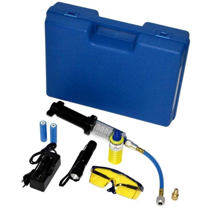 Kit Détecteur De Fuites Hvac Lampe Uv Rechargeable Torch-Pro-60-Kit Wigam
