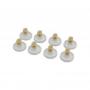 Kit Rueda Lavavajillas Zanussi Inferior Blanca 8Pcs