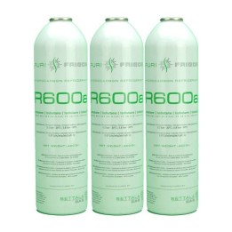 3 Flaschen R600A Kältemittel Gas 420Gr Isobutan Freeze
