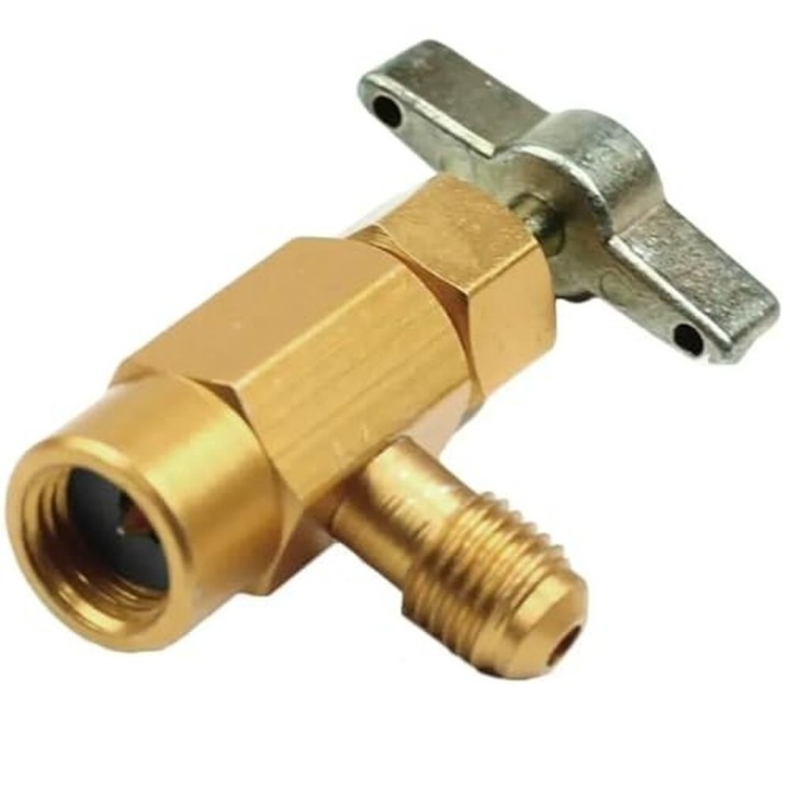Botella Gas Refrigerante Freeze +22 400Gr + Valvula + Manguera Organico Sustituto R22/R404/R407C/