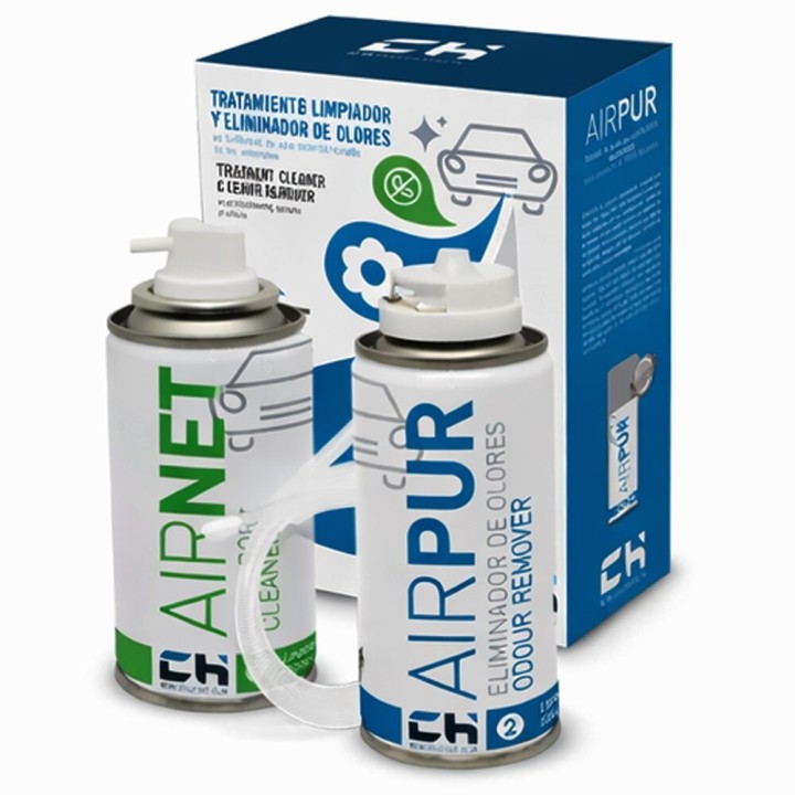 Airnet + Airpur Geruchsabscheider Reiniger Klimaanlage Auto