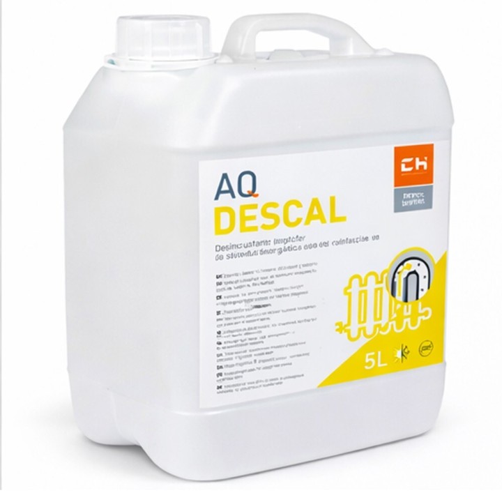 Aq Descal 5 Litri Rame Alluminio Circuito Disincrostante