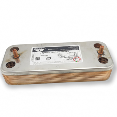 Intercambiador Caldera Ariston 12 Placas Pegasus 65104333